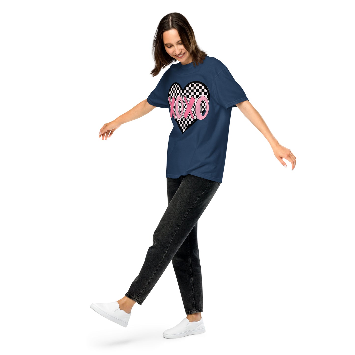 XOXO Unisex garment-dyed heavyweight t-shirt